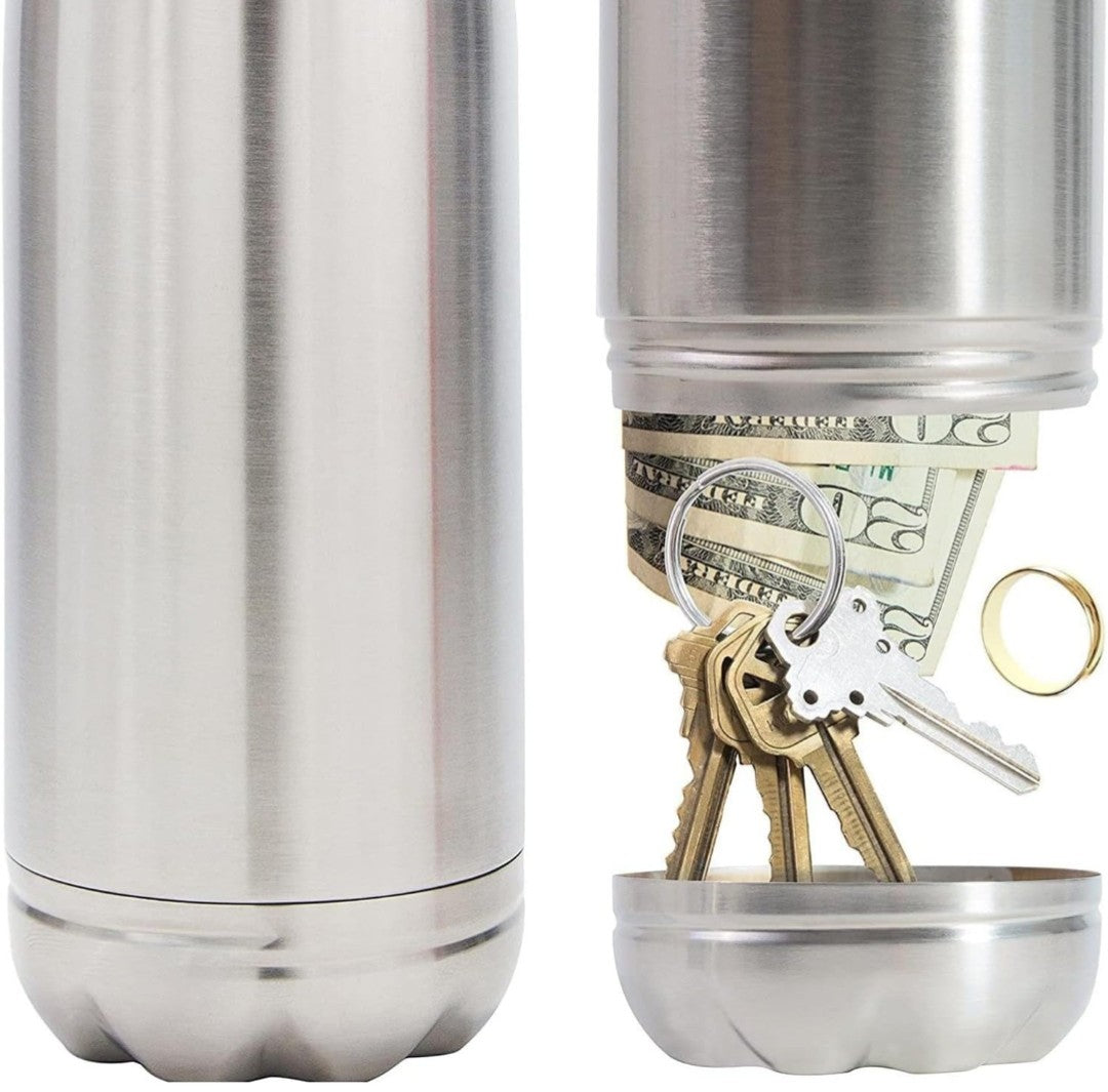 Bouteille cache billets